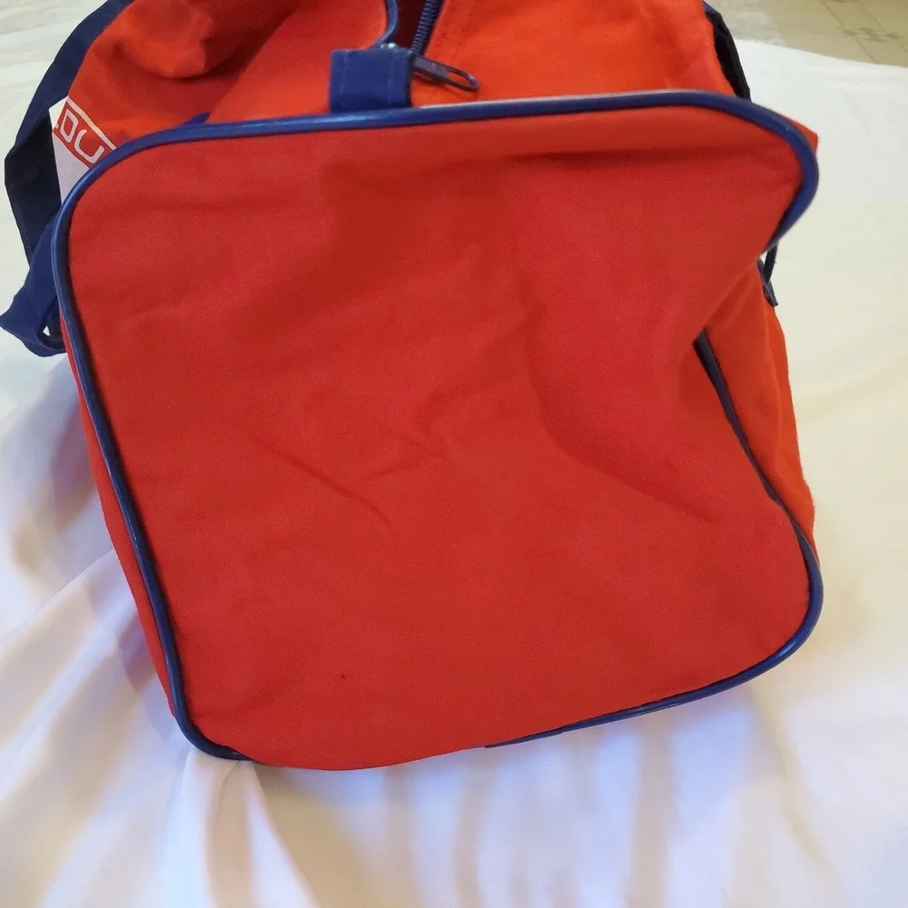 St. Louis Cardinals MetLife Red Duffel Bag Blue ft. Snoopy